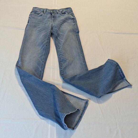 Buffalo David Bitton Split Hem "Bootcut Queen" Jeans Size 25 - Picture 1 of 16